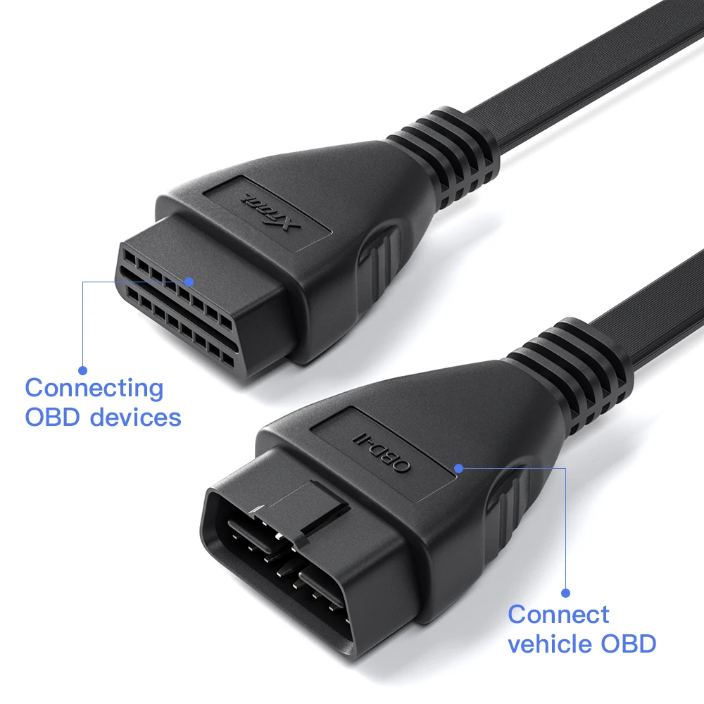 XTOOL Новый OBD2 Автомобильные диагностические кабели Авто Расширенный разъем