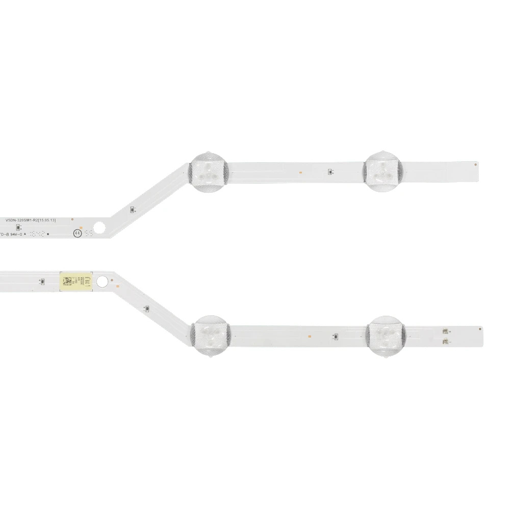 

1Set=2pcs New LED Strip 7LED 620mm for Samsung UE32J5000 BN96-36236A BN96-36235A V5DN-320SM1-R2 2015 SVS32 FHD F-COM LM41-00134A