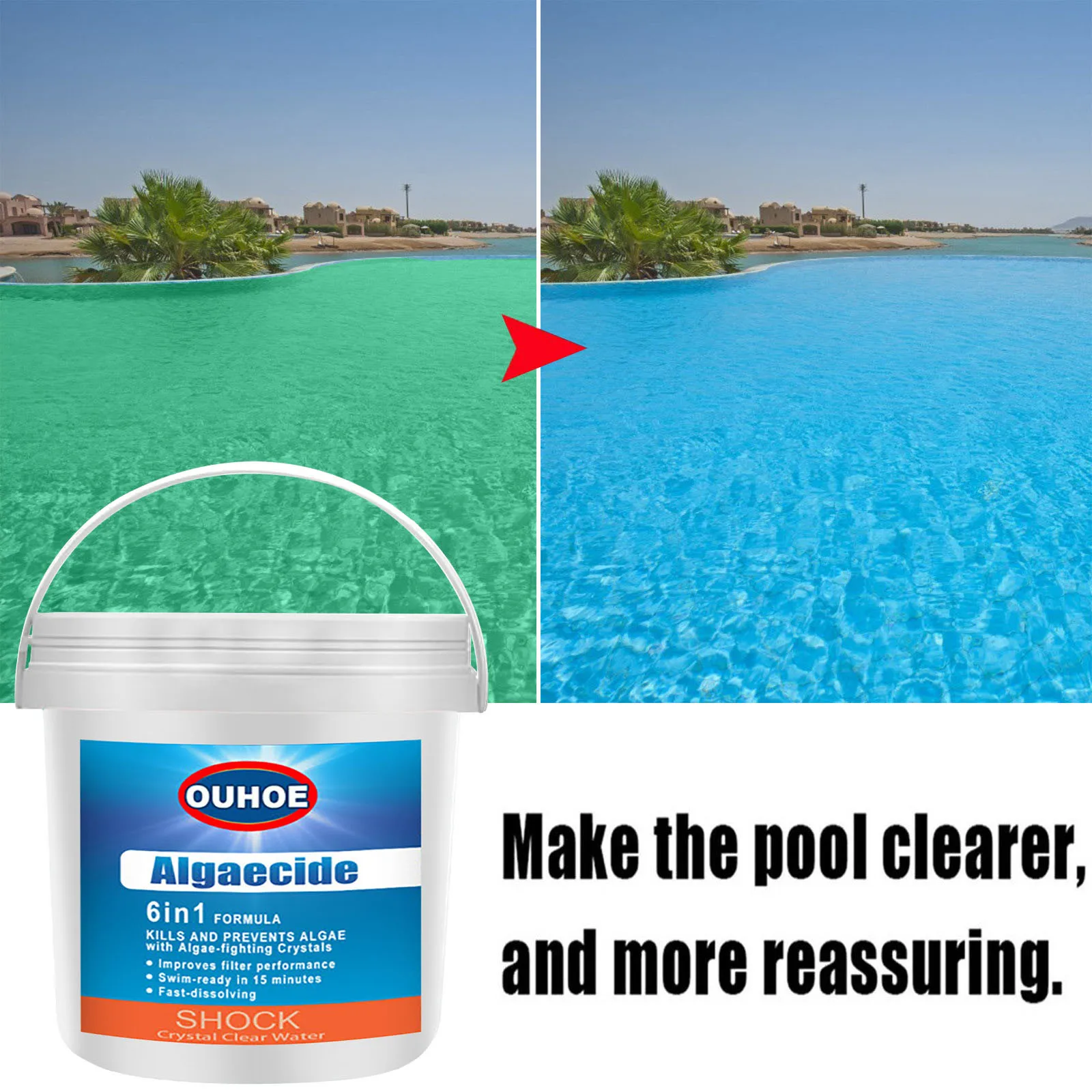 

Long-lasting Pool Cleaning Effervescent Tablets For Swimming Pools And Hot Household-chemicals outils de nettoya
