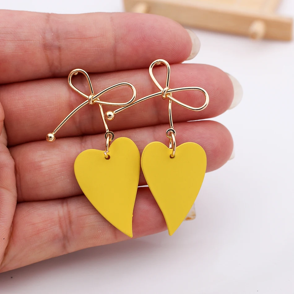 Женские Геометрические серьги-гвоздики Винтажные серьги золотого цвета в форме