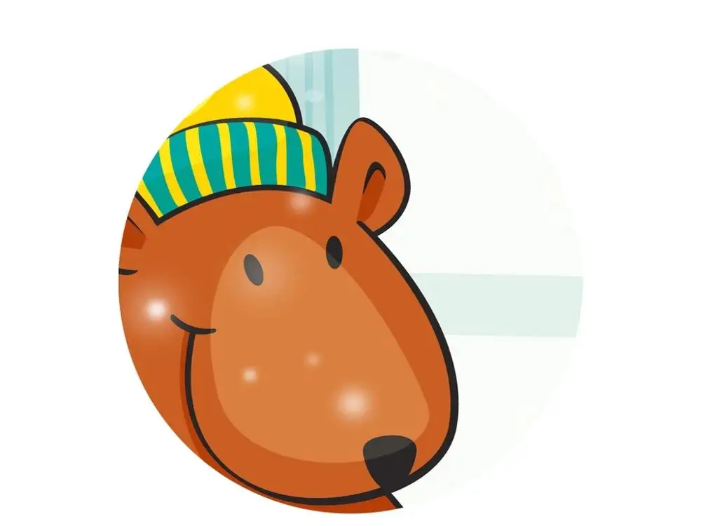 Большие настенные 3D обои на заказ мультяшный медведь дерево детская спальня