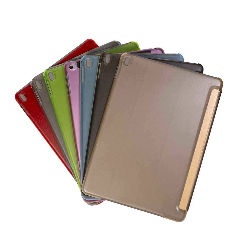 QUWIND 5 цветов ультратонкий тройной складной жесткий чехол-подставка из