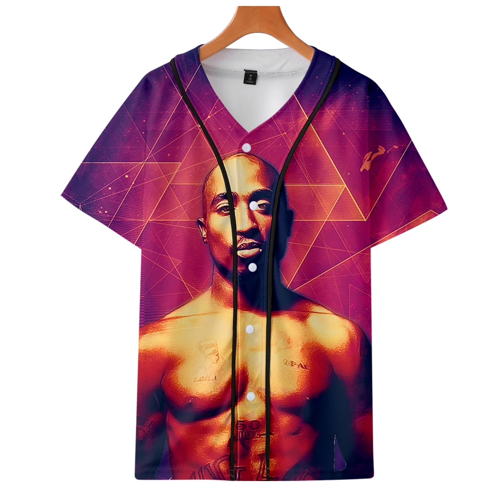 

2021 Men Women 3D Print T-shirt Short sleeve O-Neck Baseball shirt Hip Hop Swag harajuku Streetwear Design Baseball Couple Tees