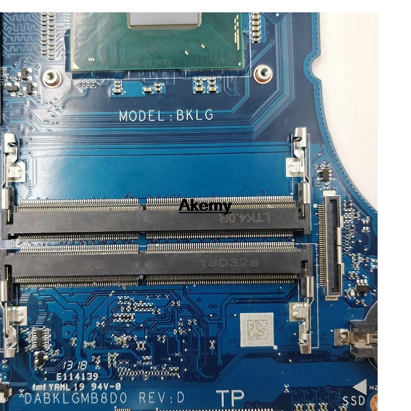 DABKLGMB8D0 материнская плата для ноутбука ASUS TUF Gaming FX504G FX80G оригинальная I7 8750H