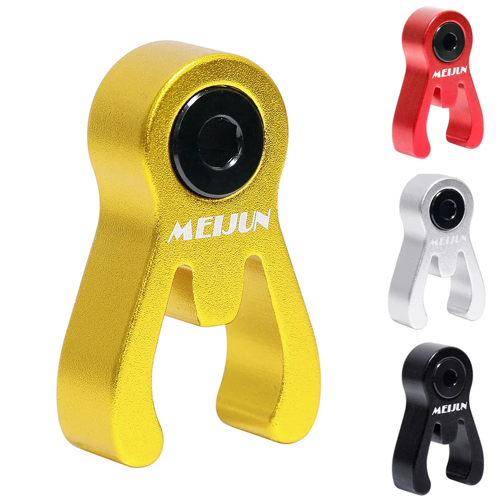 

Folding Bike CNC Catcher Aluminum Alloy Crab Claws Bicycle Head Tube Rabbit Fixing Buckle Cycling Parts