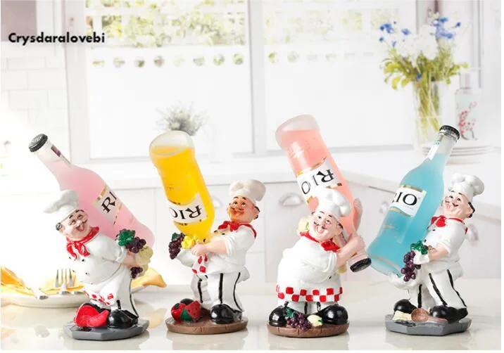Креативные фигурки шеф повара из смолы украшения для пекарни аксессуары дома