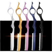 barber thinning scissors razor holder professional salon supplies haircut thinning shears hairdressing styling tool js0001