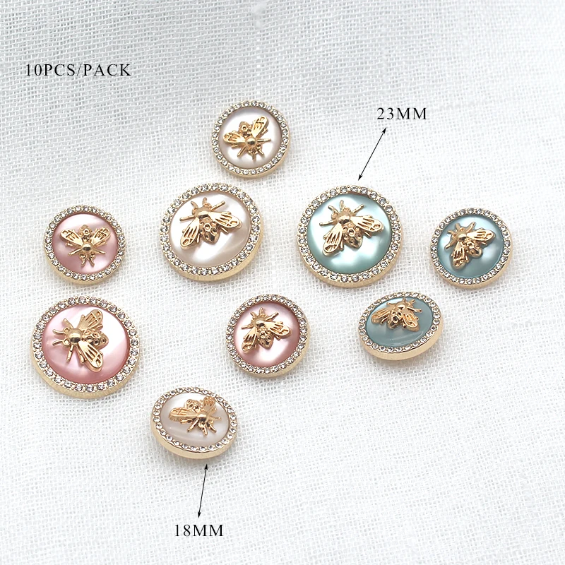 5 шт./партия, пуговицы из металлического сплава