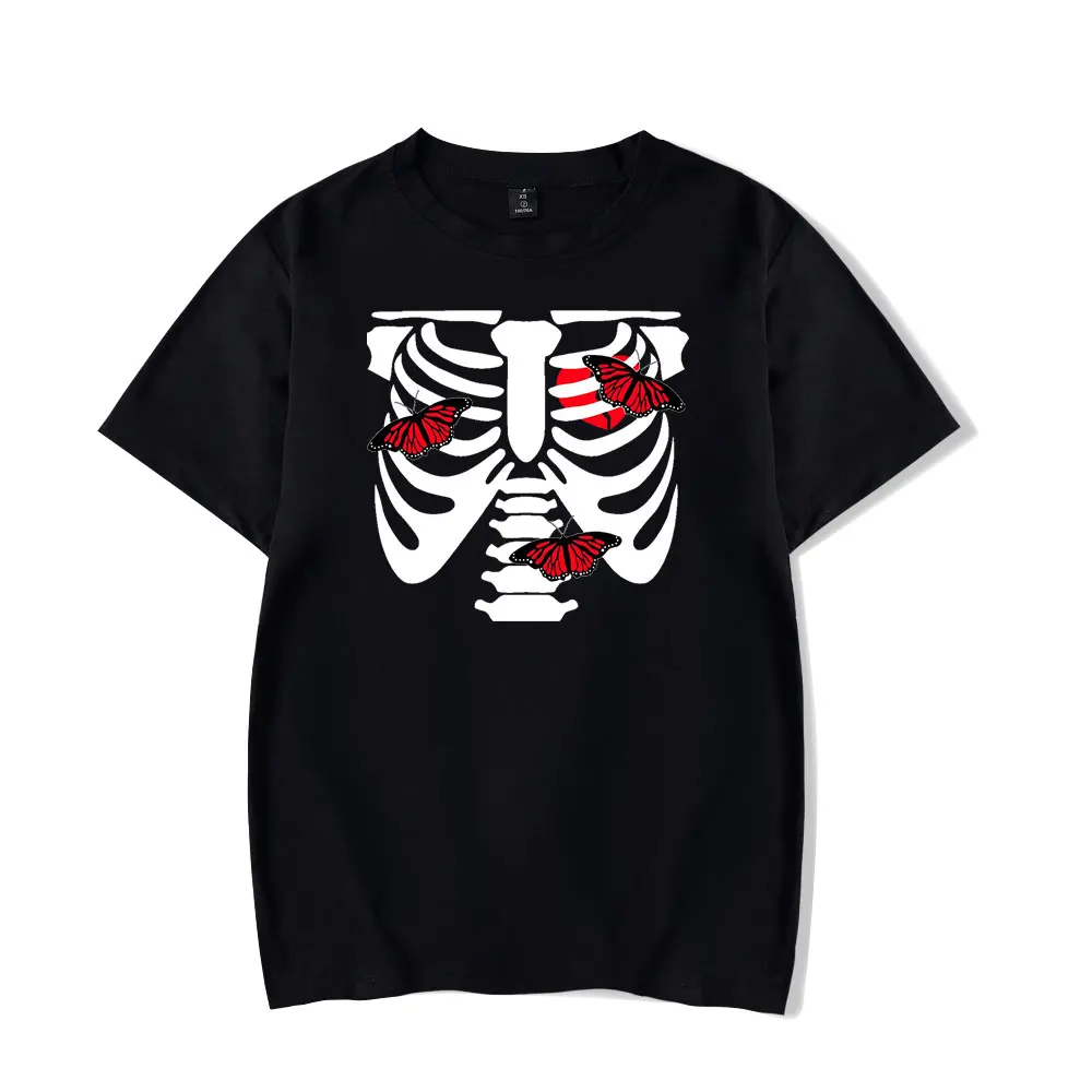 

2021 lucifer 2d impressão camiseta roupas femininas/masculinas venda quente camisetas de manga curta