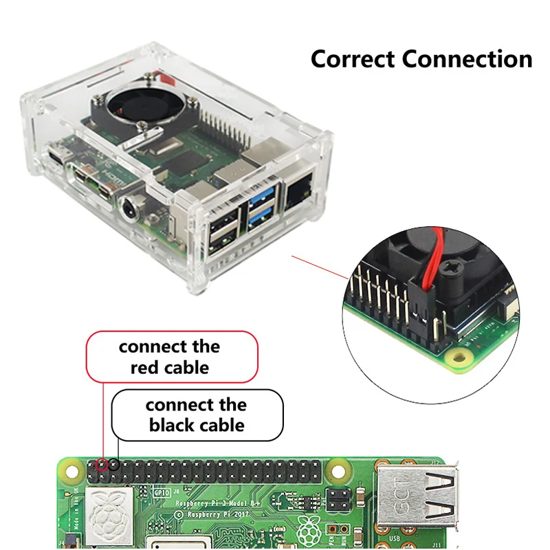 Raspberry Pi 4 Модель B комплект 2 ГБ 8 ОЗУ радиаторы охлаждающий вентилятор