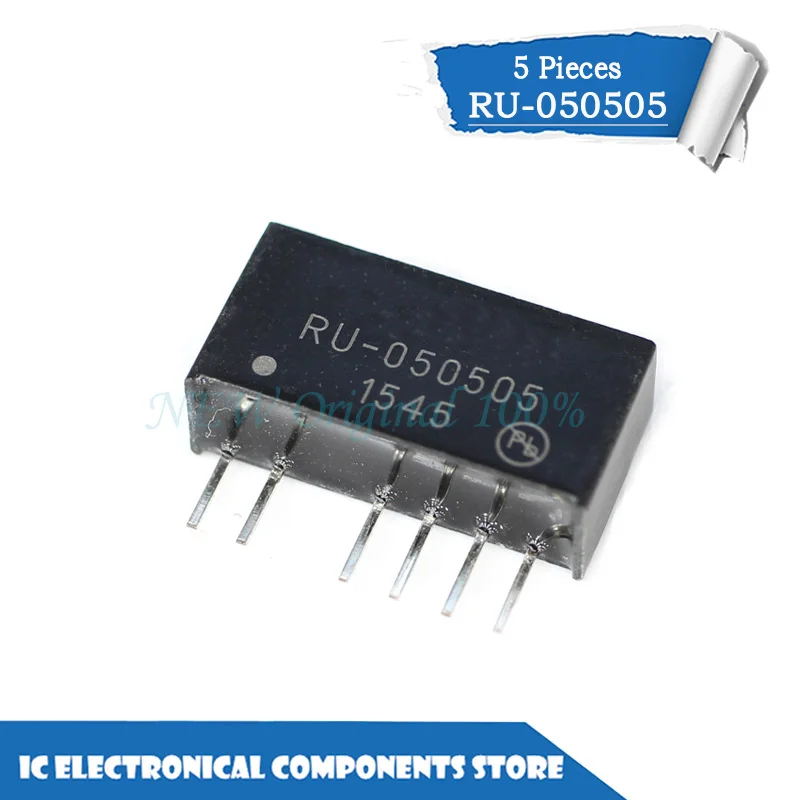 

New original 5PCS 10PCS 100PCS RU-050505 SIP-6 DC-DC Isolated power module
