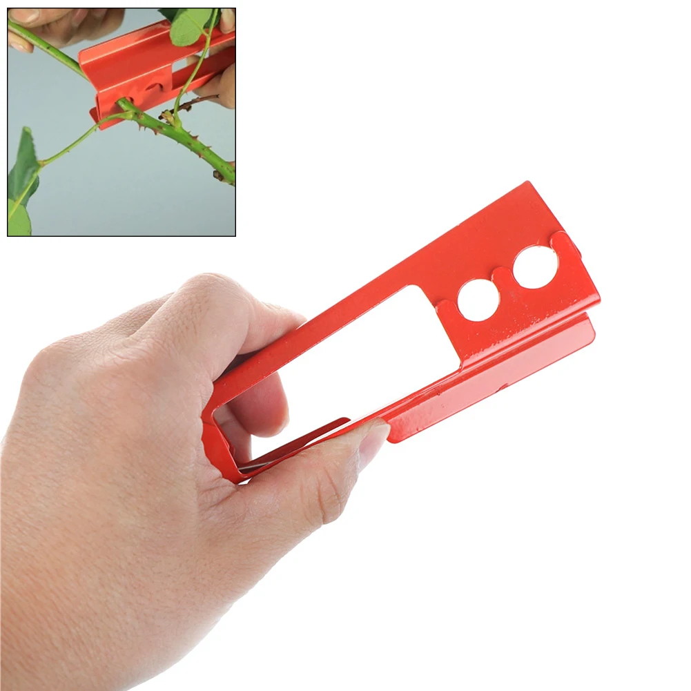 

1Pc DIY Cut Tool Florist Metal Gardon Flower Rose Thorn Stem Leaf Stripper Rose Plier Removing Burrs Pruning Garden Tool