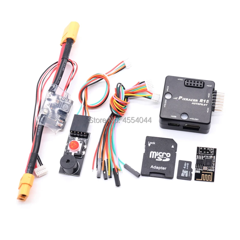 Контроллер полета PIXRACER R15 Autopilot xracer PX4 Pixhawk для FPV гоночного дрона квадрокоптера