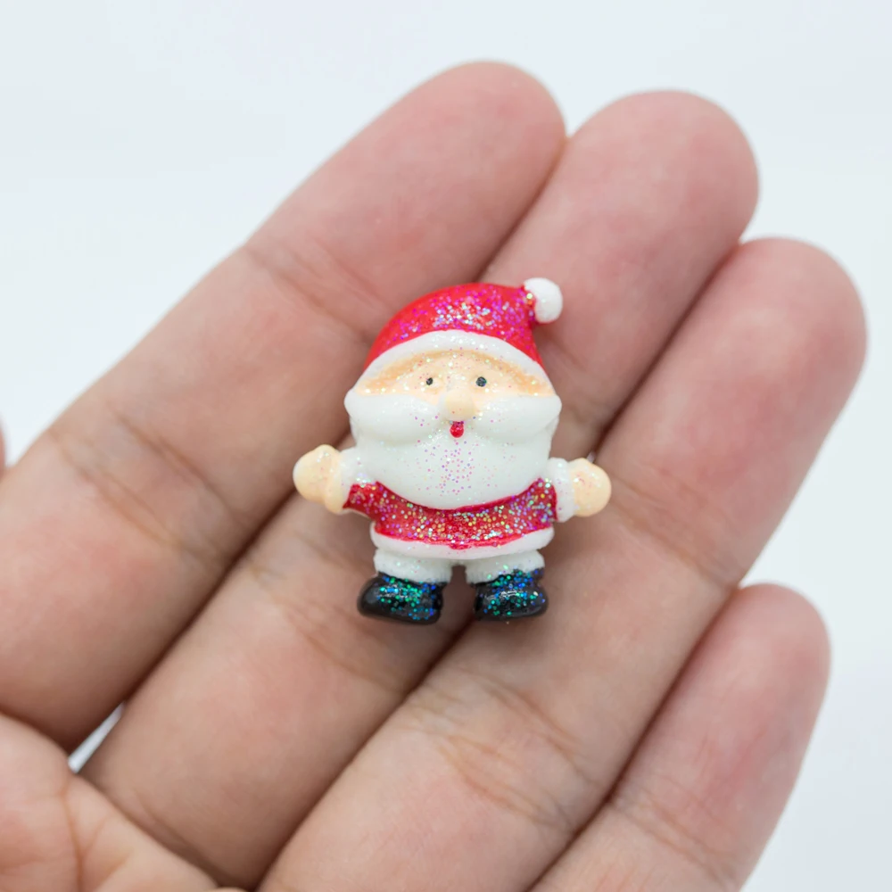 YF255 Санта Клаус силиконовая форма модные серьги Силиконовая Форма Смола