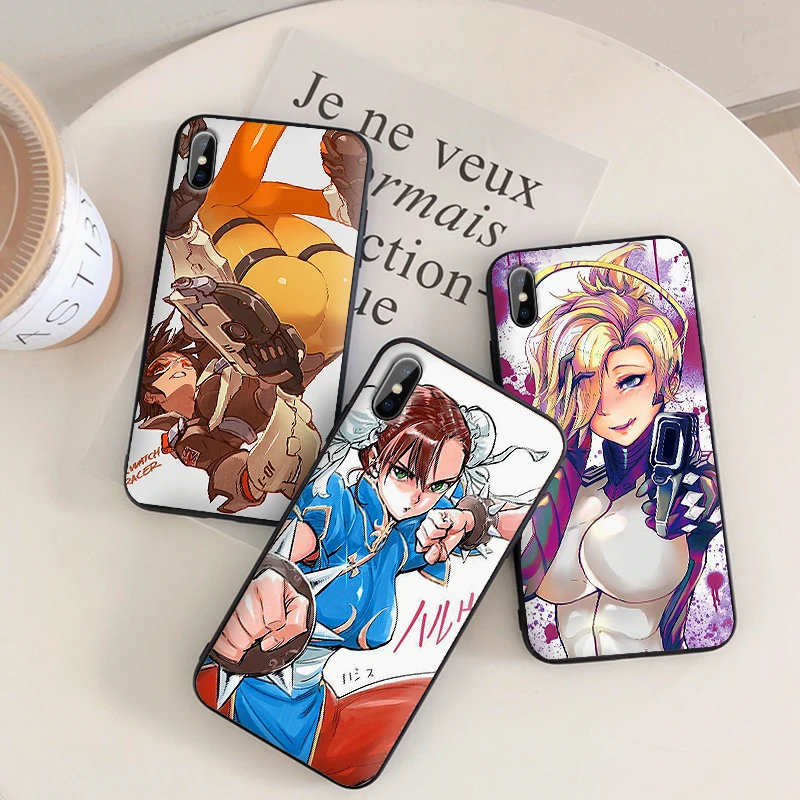 Мягкий Силиконовый ТПУ для Xiaomi mi 8 A2 LITE 6X X 2S 3 F1 9 CC9E CC9 SE 9T A3 PRO Overwatch co cs | Мобильные