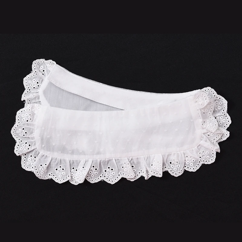 

Lace Trimmed False Shirt Collar Fashion Trend Detachable Fake Collar Women XX9D
