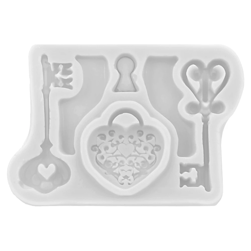 Инструменты для украшения торта DIY замок силиконовые любовь Форма эпоксидная