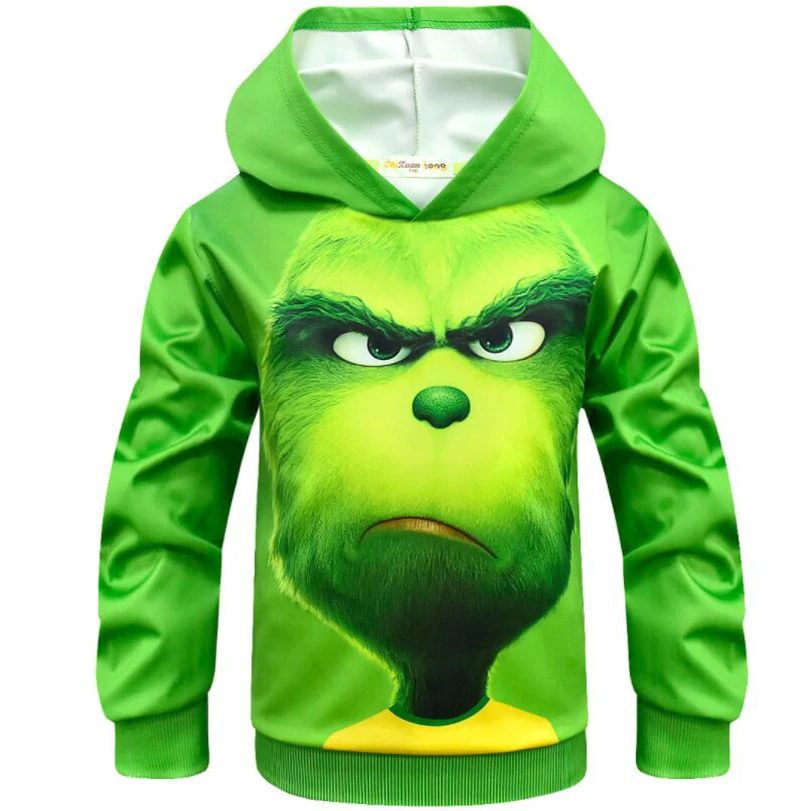 Свитшот для маленьких мальчиков одежда на Рождество подростков Детская осенняя