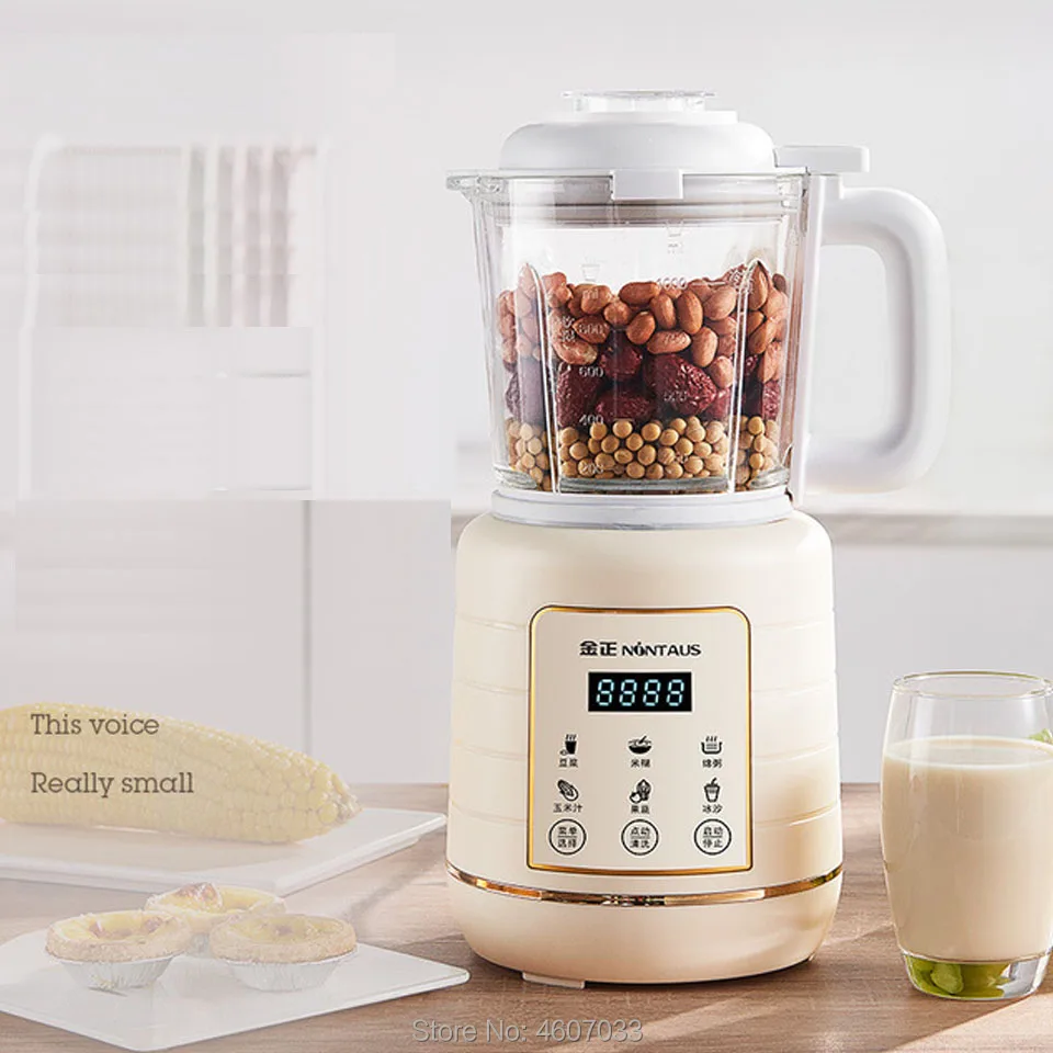 

Household blender automatic multifunctional soy milk baby food supplement ice smoothies food mixer juicer food fruit processor