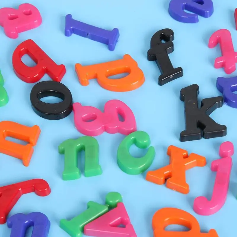 Буквы магнитная наклейка на холодильник Образование Раннее обучение игрушка