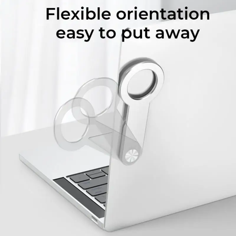 

Магнитный регулируемый держатель-подставка для телефона, держатель для экрана, боковое Крепление для ноутбука, подключение кронштейна пла...