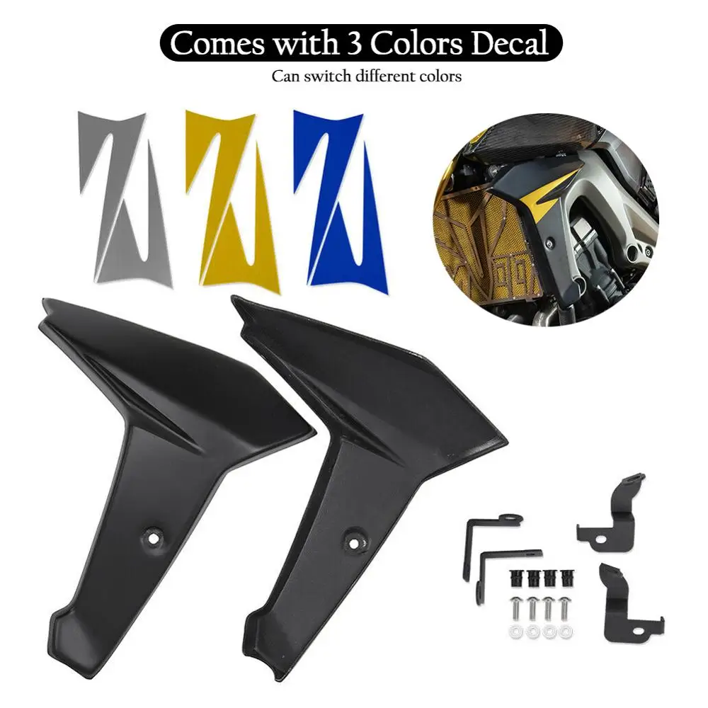 Нижняя часть Bellypan + Боковая крышка радиатора обтекатель для Yamaha MT09 FZ09 2014-2020 Tracer900