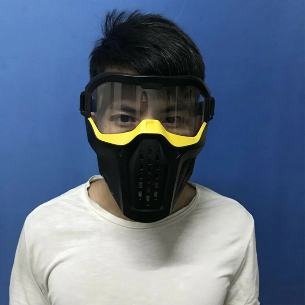 Износостойкие очки пластиковая маска для лица унисекс игрушка борется с