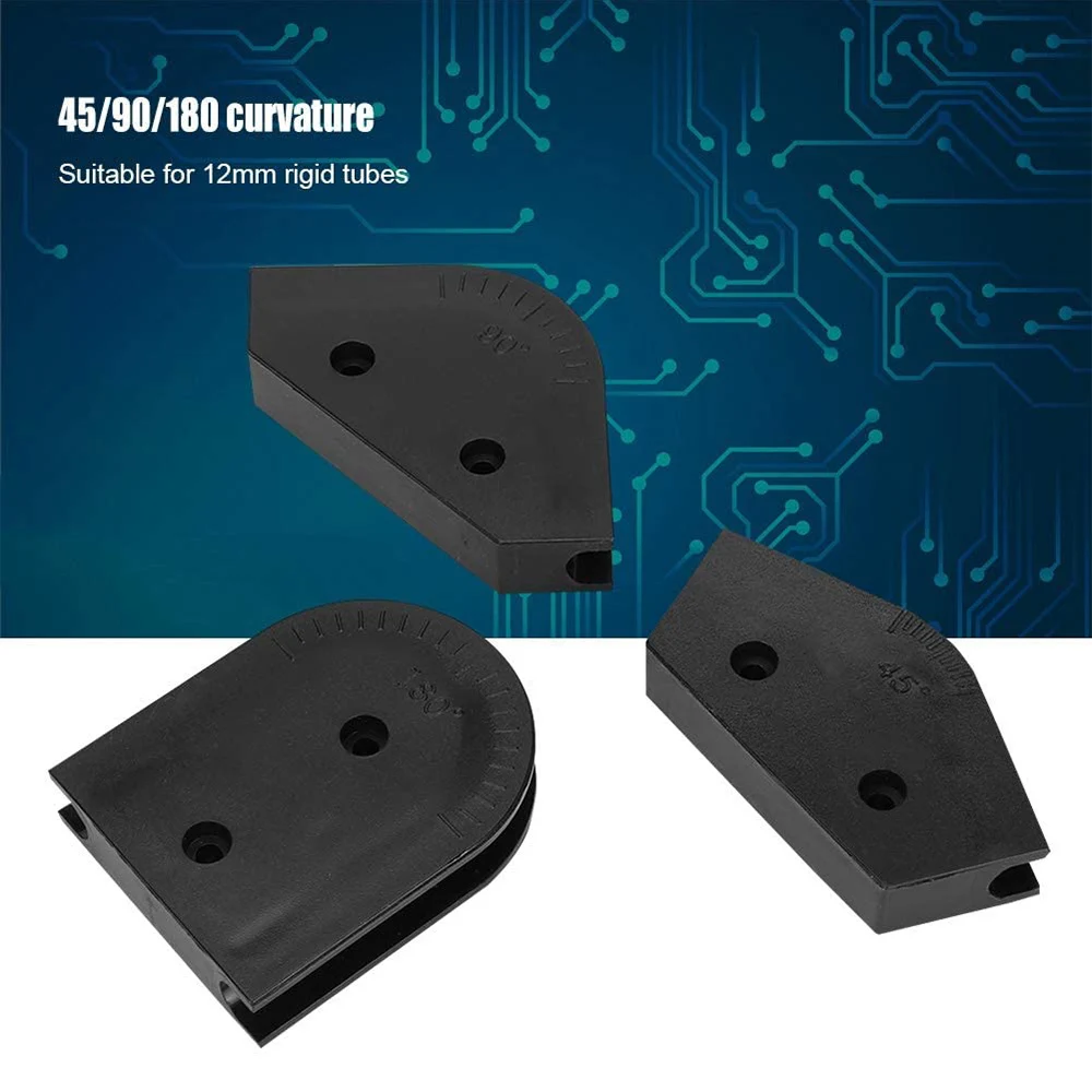 

FREEZEMOD 3pcs Tube Bender Mould 45/90/180 Degree Acrylic Hard Tube Bending Tool Set PETG Hard Tube Water Cooler Gadget