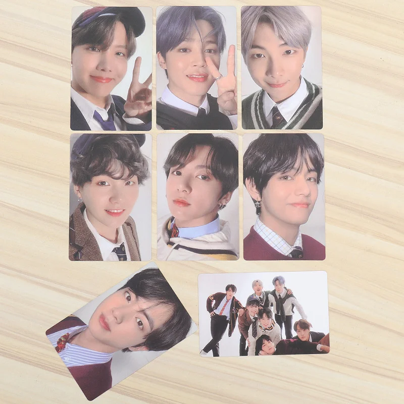 

KPOP Bangtan Boys Map Soul 7 Same Photo Cards LOMO Cards Premium Photos