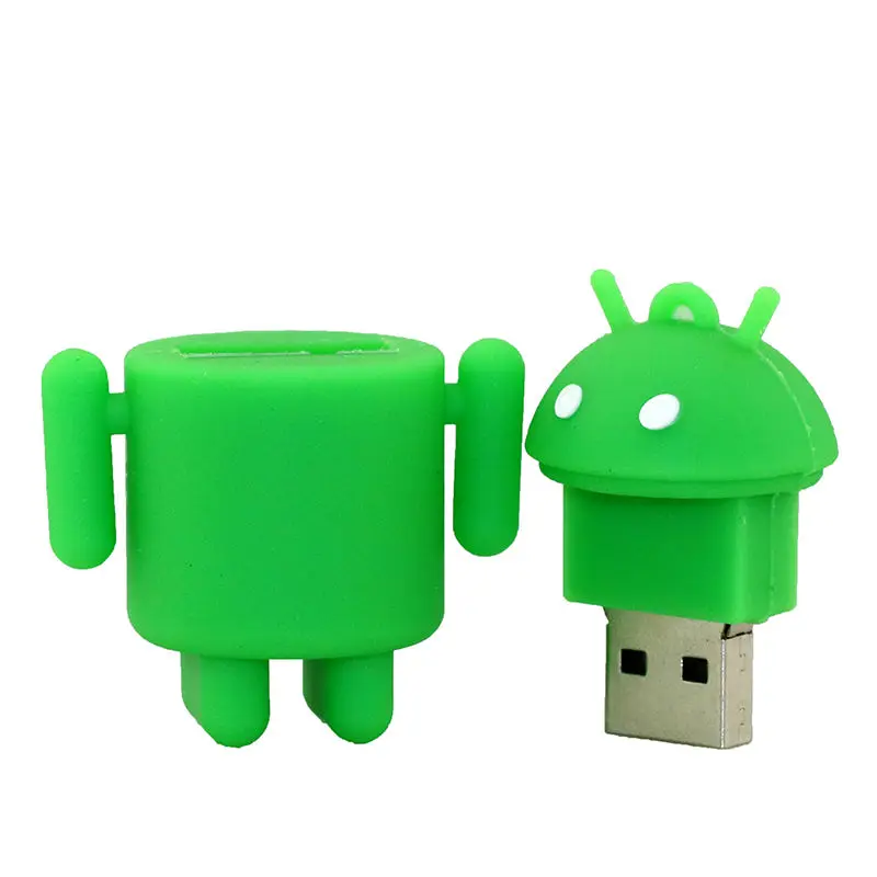 Реальная емкость флеш-накопитель мультфильм милый Android Робот 4 Гб 8G16GB USB флеш-накопитель Забавный BB8 Монстр карта памяти Флешка подарки