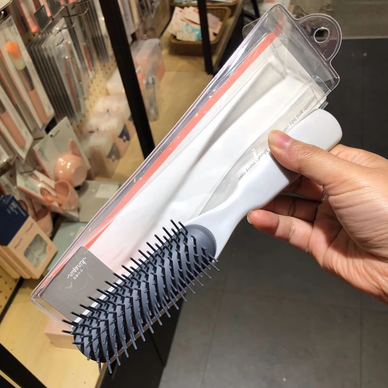 Abody укладки волос Кисточки пшеничной соломы Detangle расческа Для женщин массажер