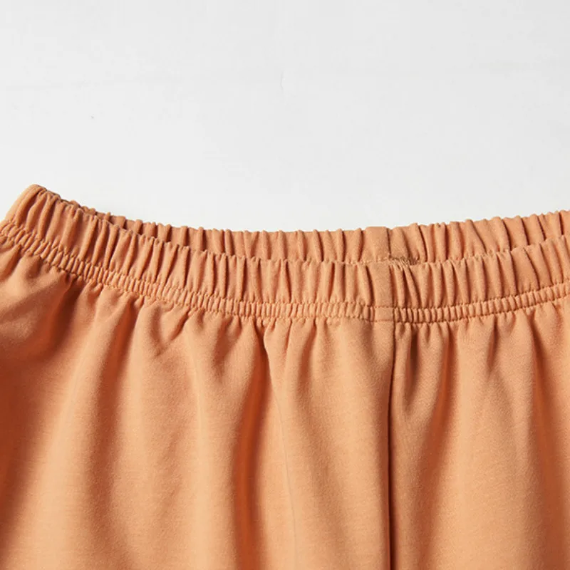 

Women Pajama Sets Striped Spring Panelled O-neck Sweet Home Wear Female Elastic Waist Trousers Korean Style Loose Breathable Ins