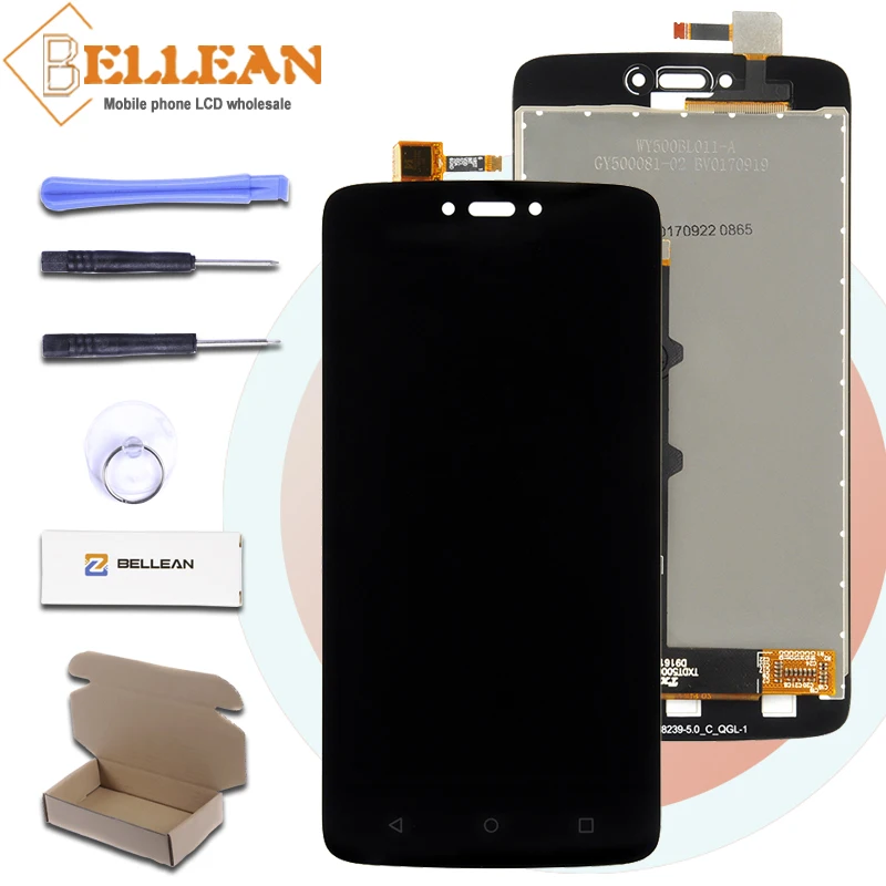 Catteny для MotoRola Moto C Lcd дисплей с сенсорным экраном Замена XT1750 XT1755 XT1754 дигитайзер