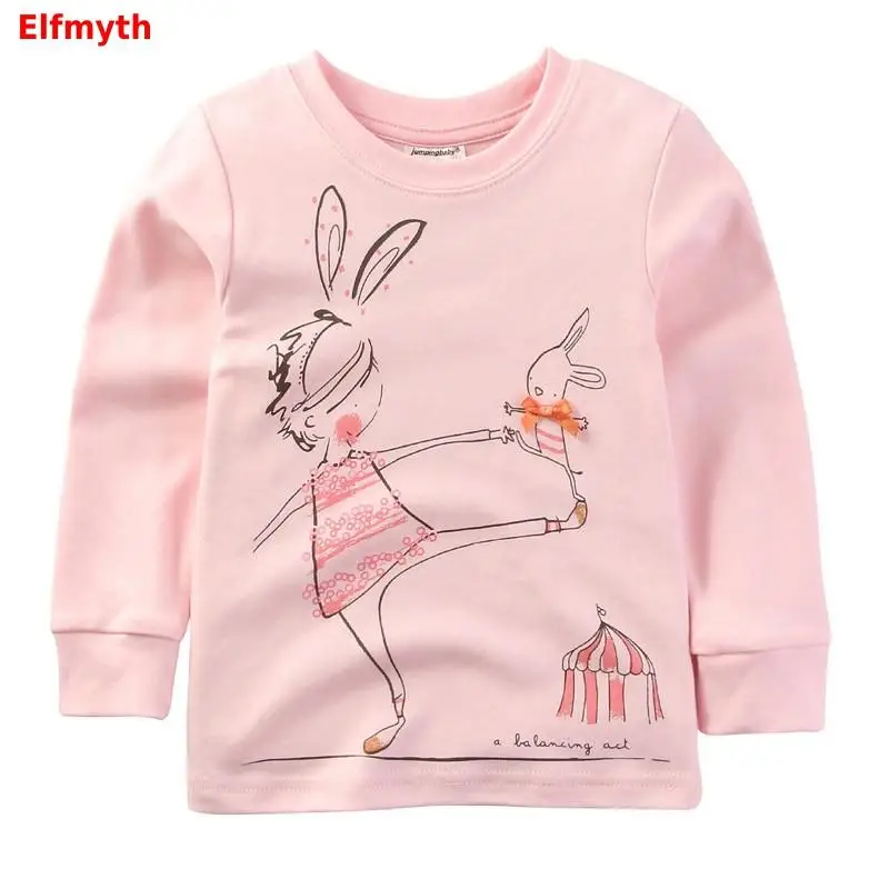 2019 футболка для девочек детская топы с принтом животных одежда принцесс