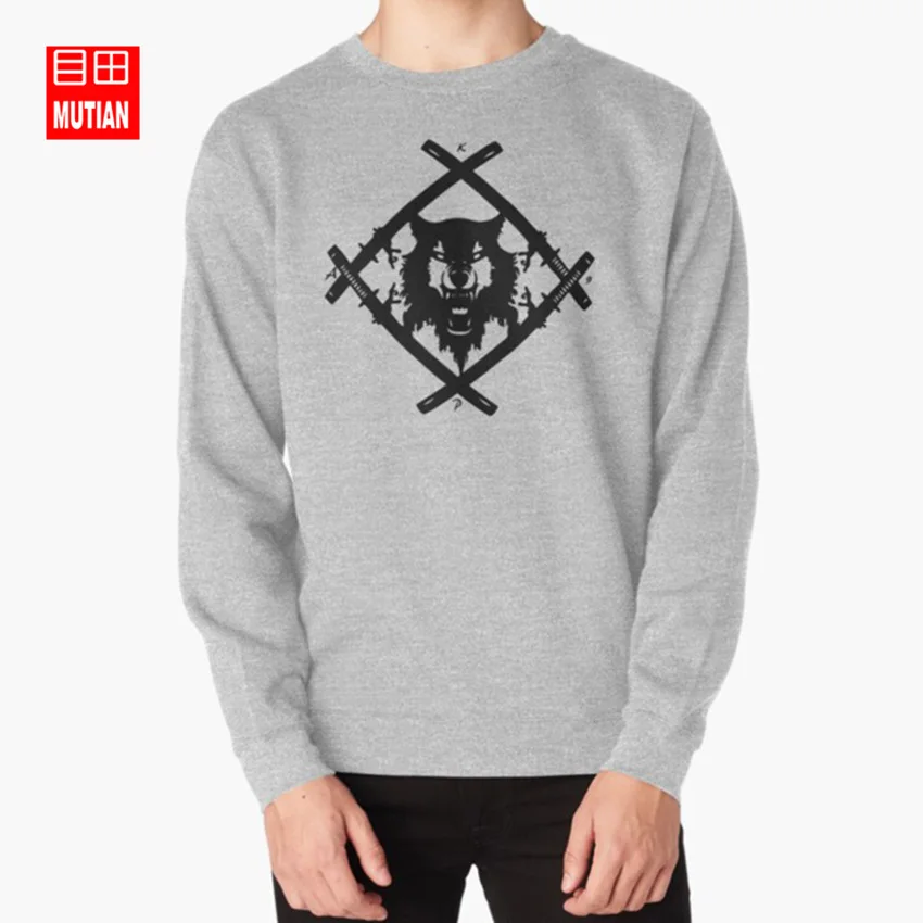 Толстовки с капюшоном H. Team свитшоты принтом Ксавье Вульф кости сеша полая