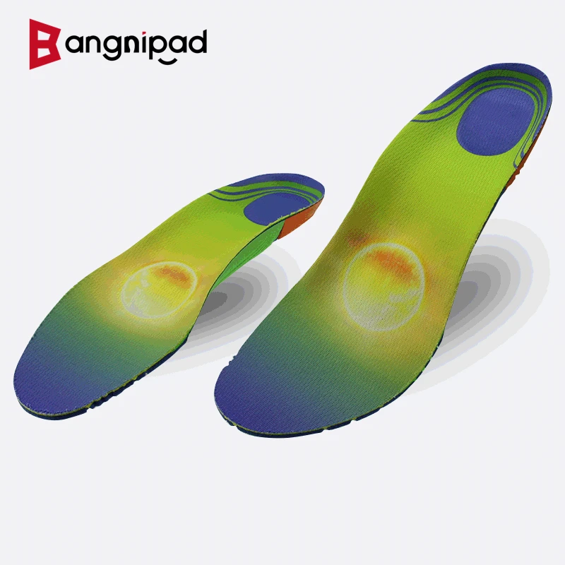 

BANGNIPAD Comfort Insoles Nursing Rehabilitation Breathable Shoe Pads Arch Support Shock Absorb Sole for Feet Inserts Men Women