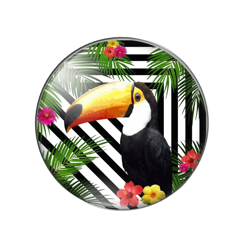 Фотокабошон из полихромированного стекла с плоской задней стороной ZB0543 |