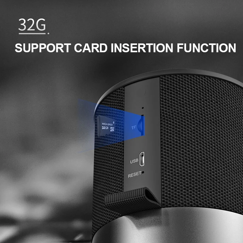 Новый Мини Bluetooth динамик s Портативный Открытый бас компьютерный аудио объемный