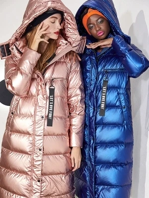 Новинка 2018 зимняя куртка женские пуховики верхняя одежда модные брендовые