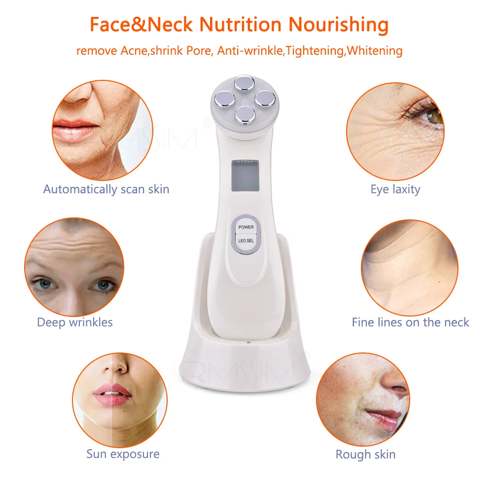 Электропорация светодиодная фотонная радиочастотная мезотерапия для