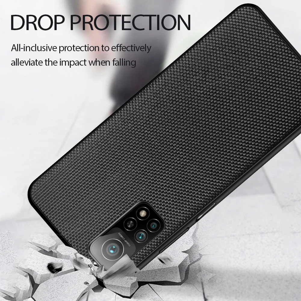 

Capa For Xiaomi Mi 10T Pro Lite Nylon Case cover For Mi 10 Ultra K30 Back Case For Xiaomi Poco X3 NFC shockproof Phone Cases