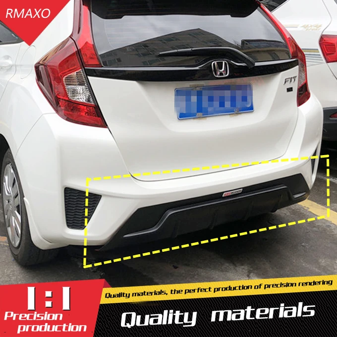 Спойлер для заднего бампера Honda fit JAZZ 2014 ABS|Спойлеры и крылья| |