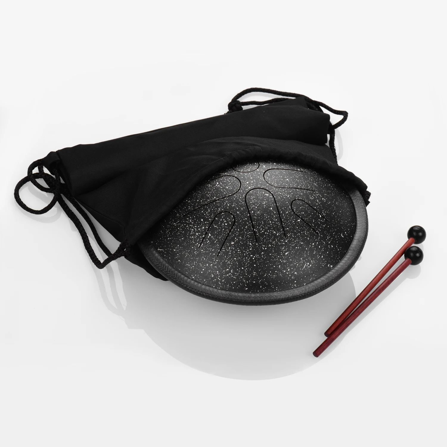 10 дюймов Сталь язык барабан 8 Примечания Handpan барабана для путешествий ударный