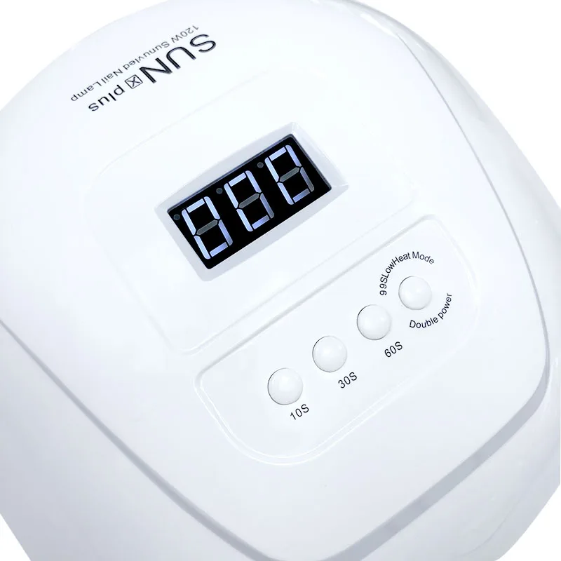 Светодиодная УФ лампа для сушки ногтей 120 Вт 36 шт. двойной светодиодный