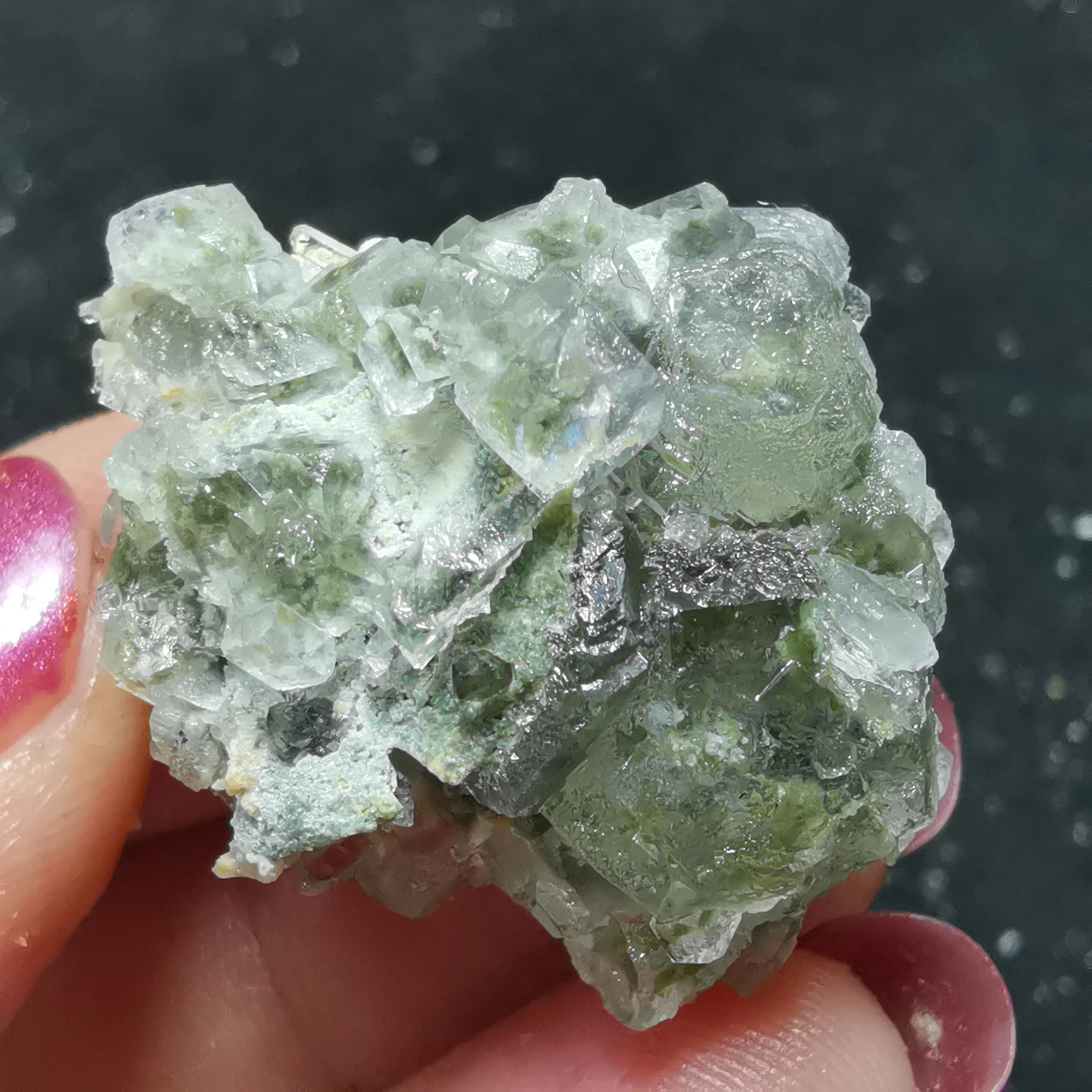 

12,8 gNatural-капельки прозрачно-зеленого цвета в форме сердца флюоритовая, Хрустальная яд placer с лечебным действием, образцы декоративный камень ...