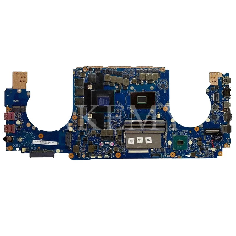 Laptop motherboard For Asus ROG GL502VS GL502VSK Mainboard testedI7-6700HQ N17E-G2-A1 SR2FQ GTX1070/8GB