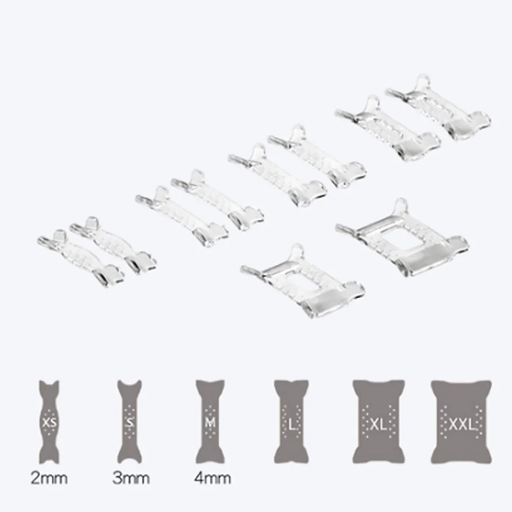 10 шт. Противоскользящий редуктор для уменьшения размера невидимый прозрачный
