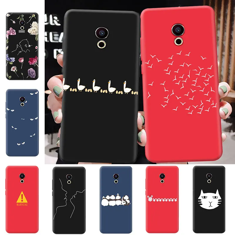 Для Meizu Pro 5 6 M6S черная матовая задняя крышка для OnePlus 5T 1 + TPU Fundas Pro6s Mx5 ультратонкие