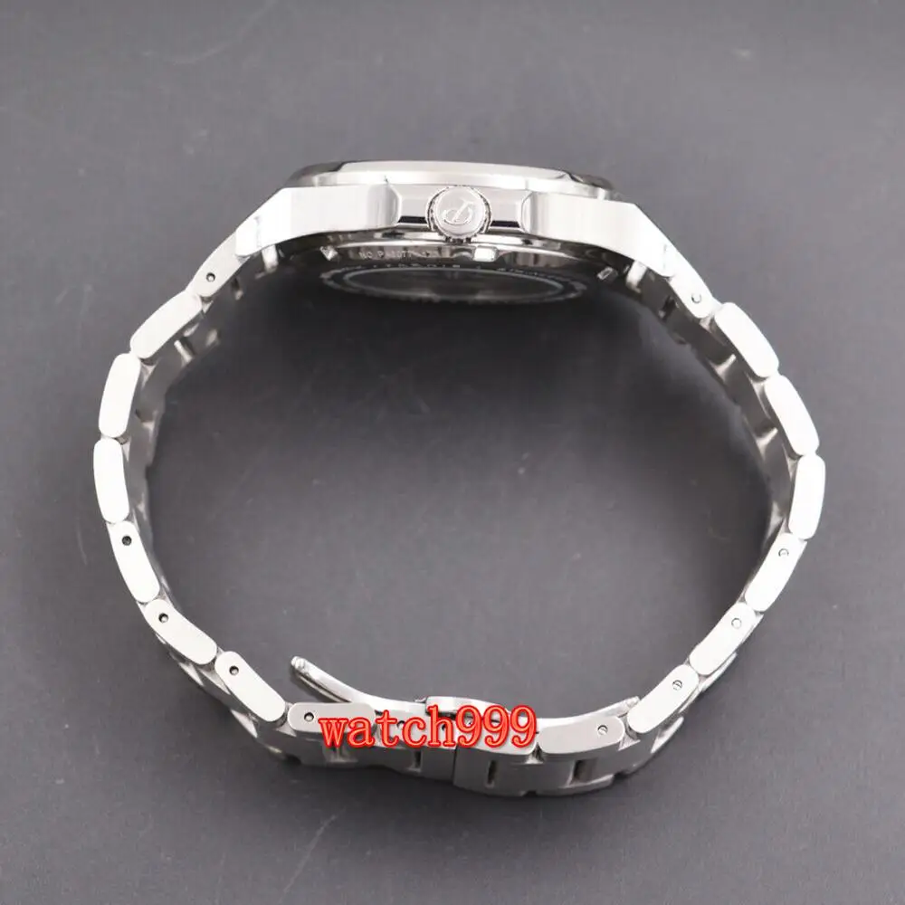 Мужские Водонепроницаемые механические часы с черным циферблатом 45 мм|Мужские