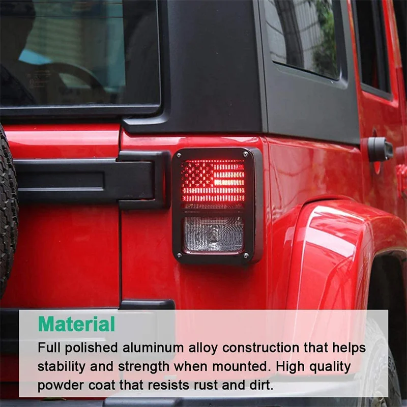 Задний стоп-сигнал Защитная крышка для Jeep Wrangler JK Unlimited 2007-2017 автомобильные